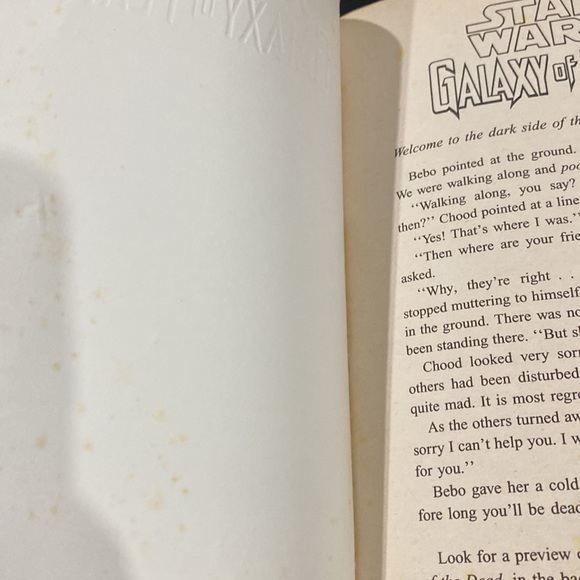 Star Wars Galaxy of Fear #1: Eaten Alive by John Whitman - Paperback Novel - Picture 5 of 5